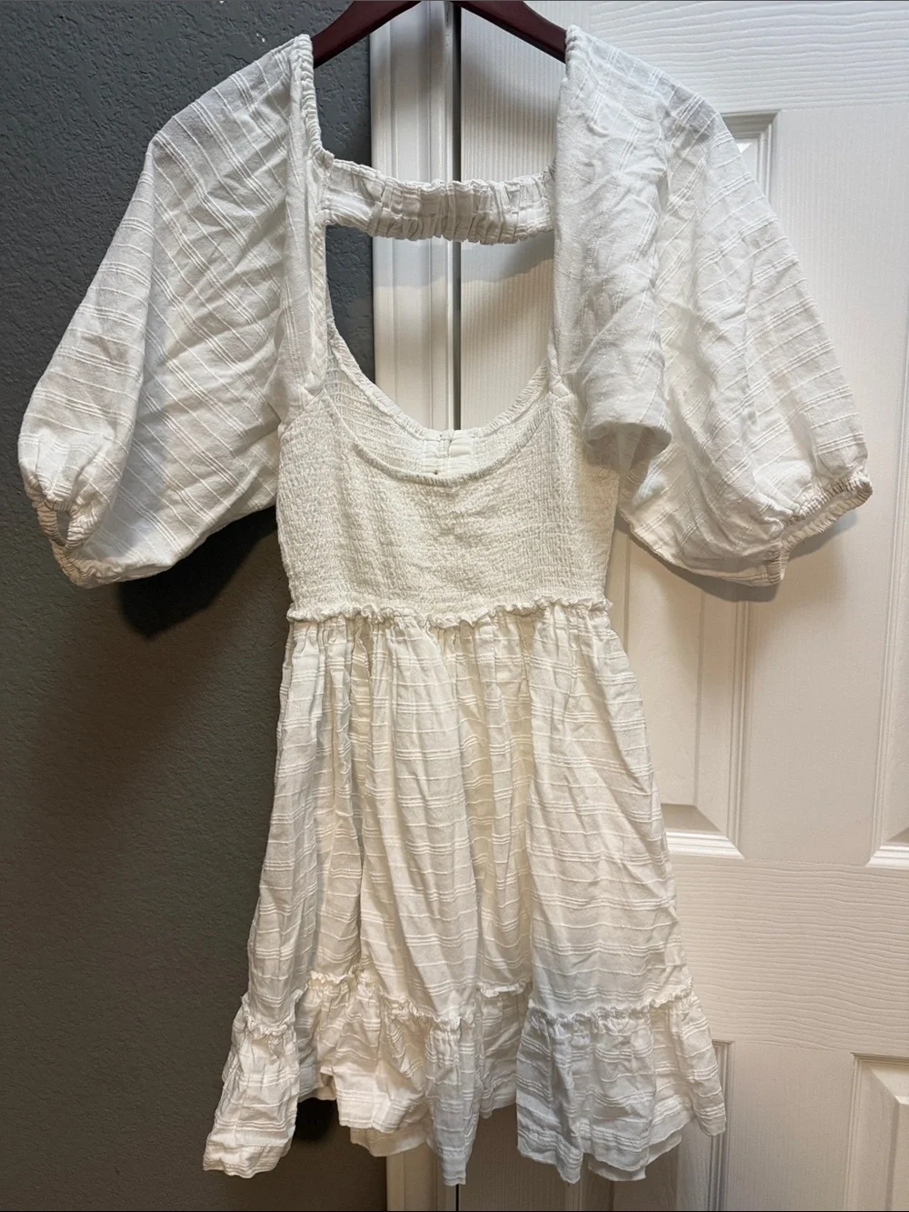 Free people endless summer picnic smocked dress size XS